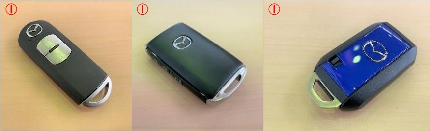 マツダ純正スマートキー3ツボタン　基盤写真UP済み マツダ車のキーレス電池交換！代表的なスマートキー3種類の交換手順や